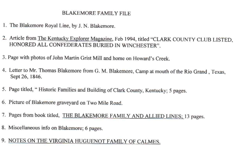 Blakemore